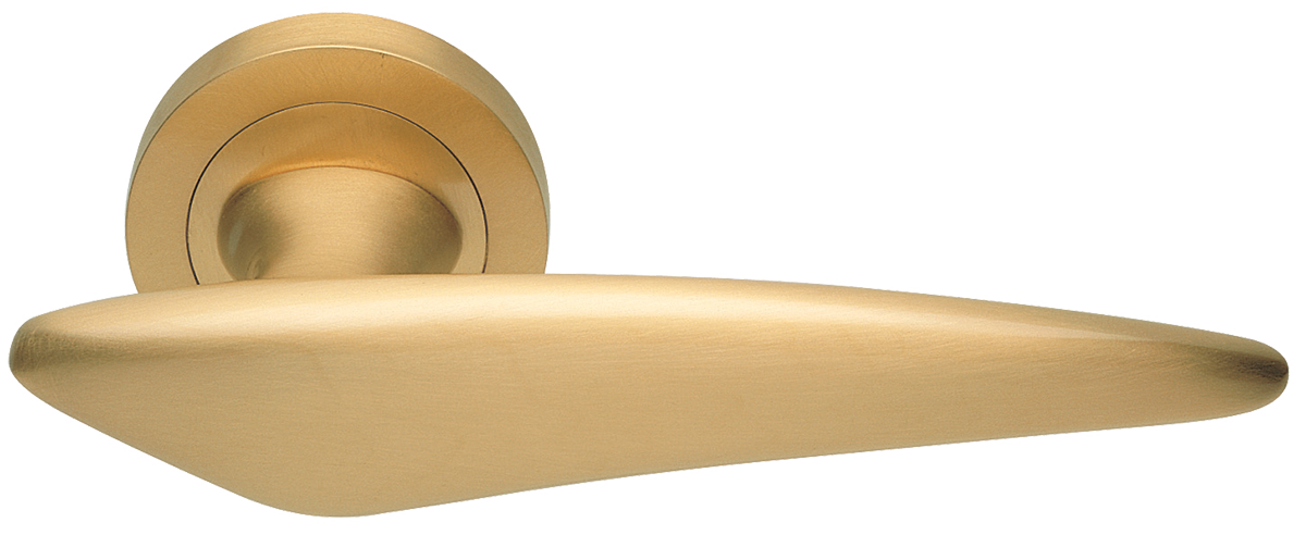 BOLID R2 OSA, door handle, colour - satin brass image buy World