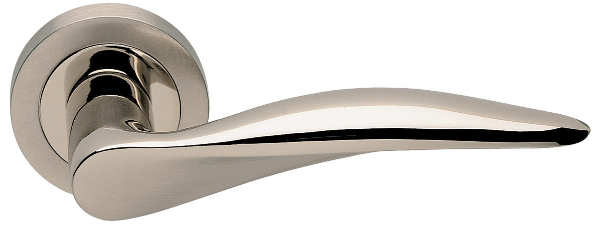 DALI R2 NIS/NIK, door handle, colour - satin nickel/polished nickel image buy in World