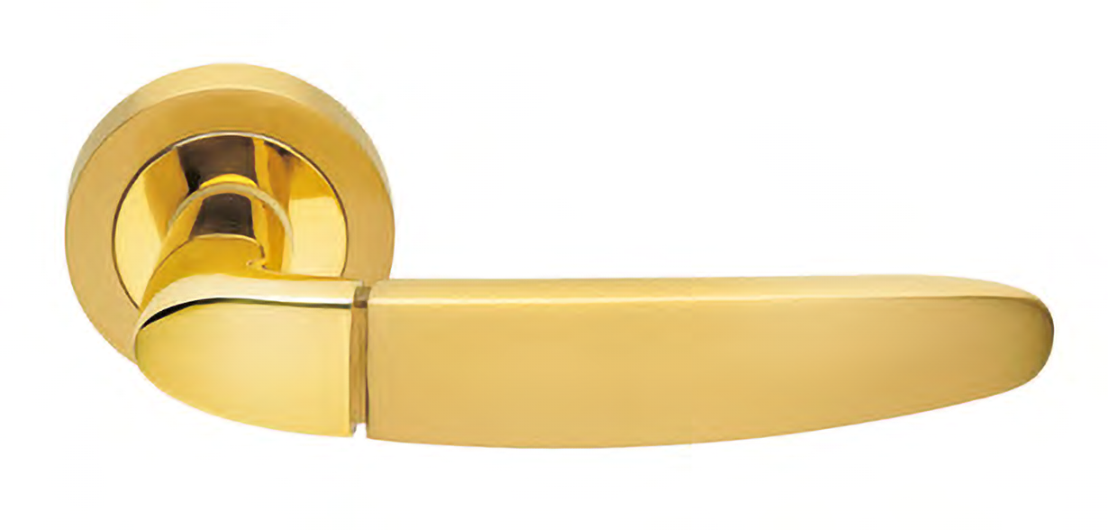 SAIL R2 OSA/OTL, door handle, colour - satin brass/polished brass image buy World