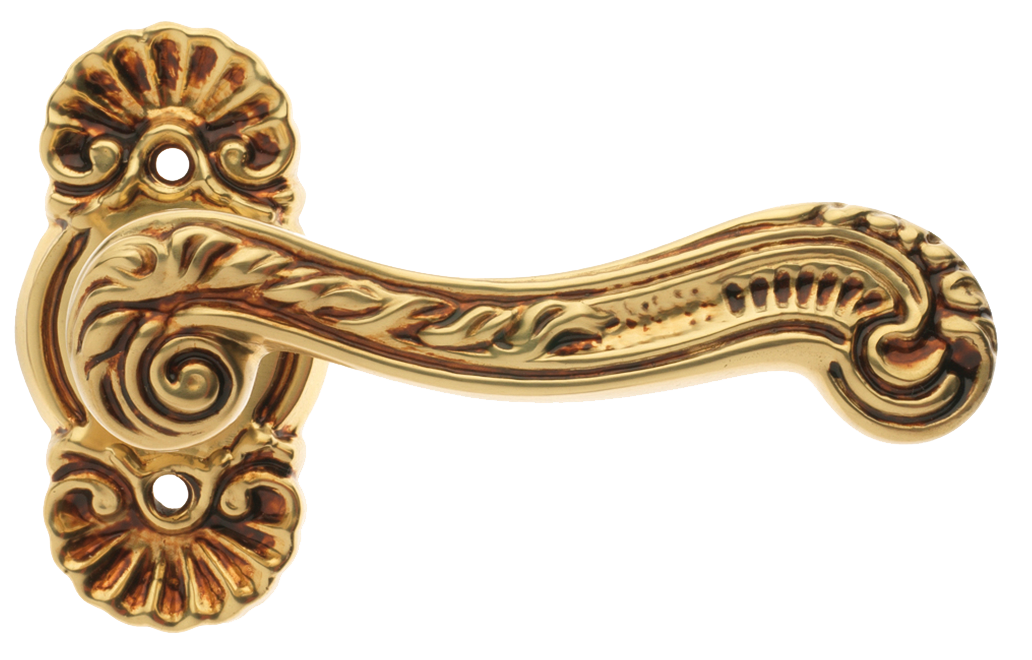 LOUVRE V OFR, door handle, colour - french gold image buy World