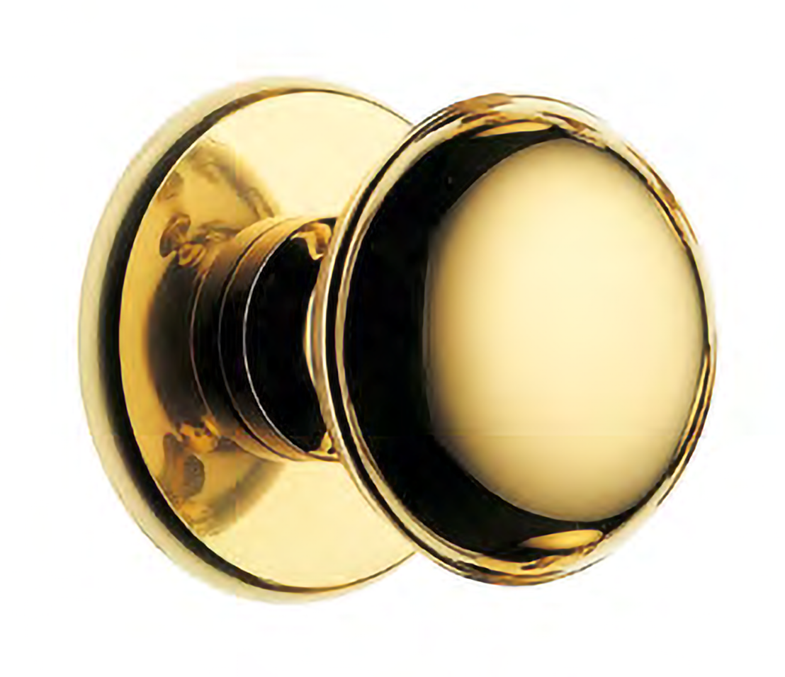 Center door knob ART.LU 30 OTL, colour - polished brass image buy World