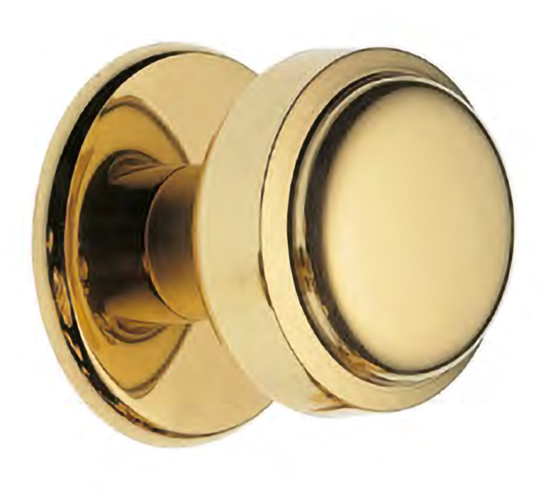 Center door knob ART.404 D70 OTL, colour - polished brass image buy World