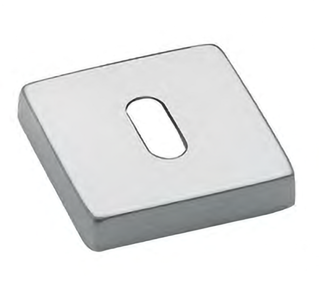 LUX-FK-S4 CSA, escutcheon for pinocchio key, colour - satin chrome image buy World