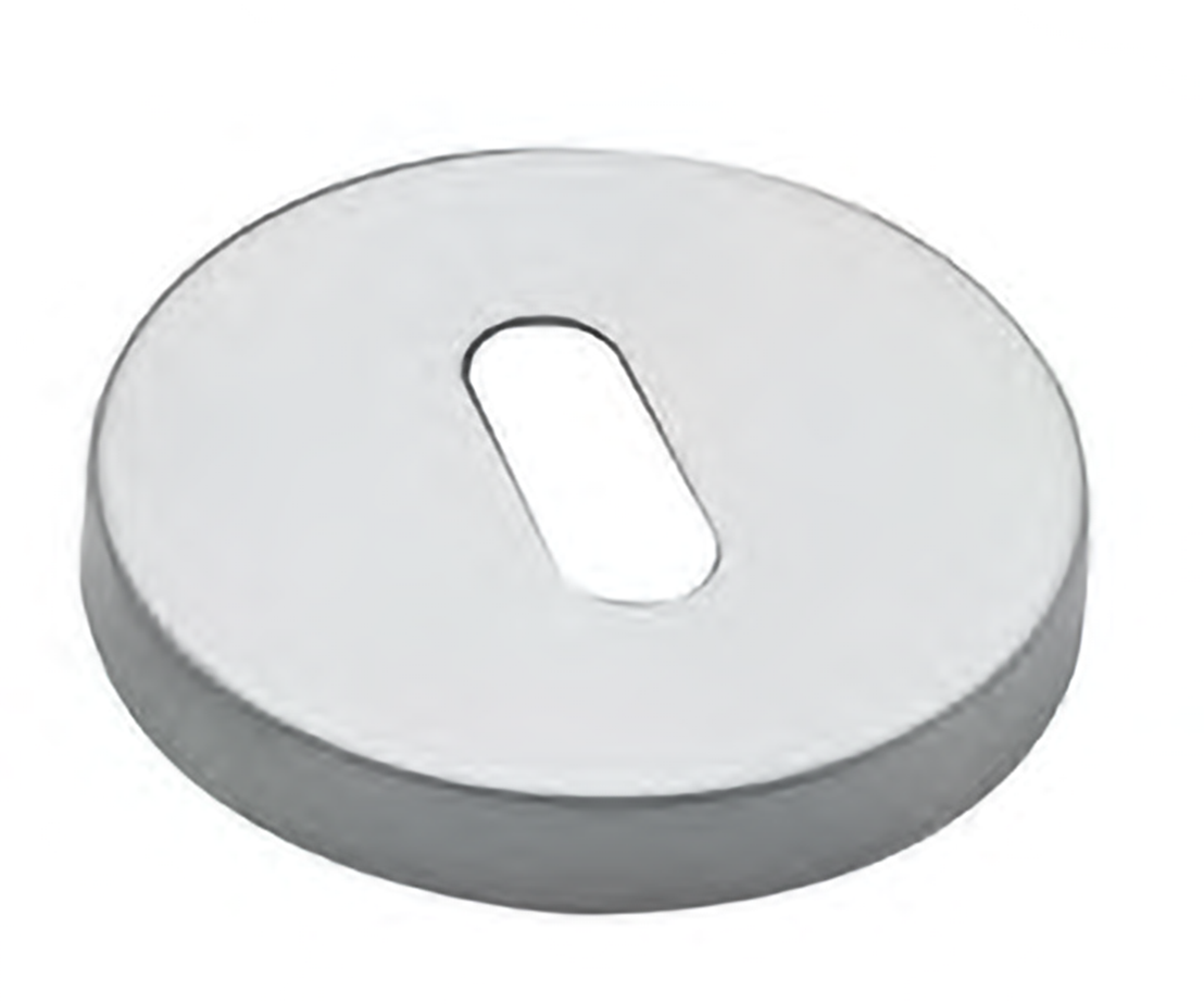 LUX-FK-R6 CSA, escutcheon for pinocchio key, colour - satin chrome image buy World