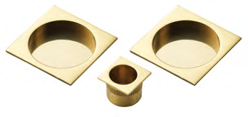 Sliding door rose ART.54/Q BGO with ring turn, colour - bronze matt image buy World