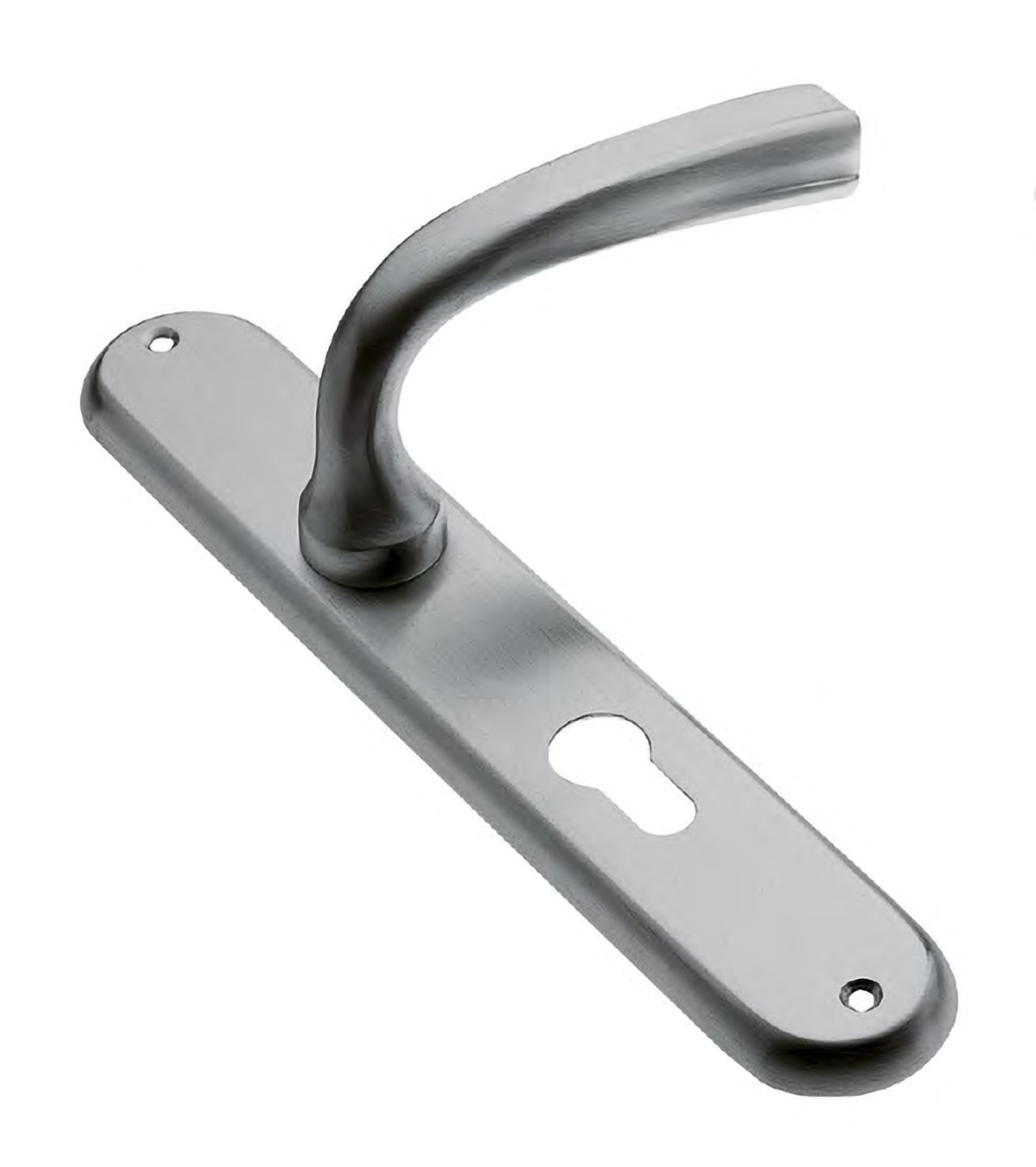 Door handle on backplate DREAM PL CSA, colour - satin chrome image buy World