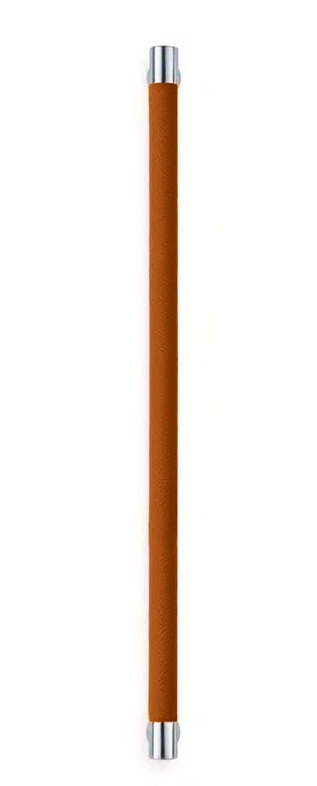 Pull handle HIDE LEATHER PH/B CRO/Cuoio, colour - chrome/natural leather image buy World