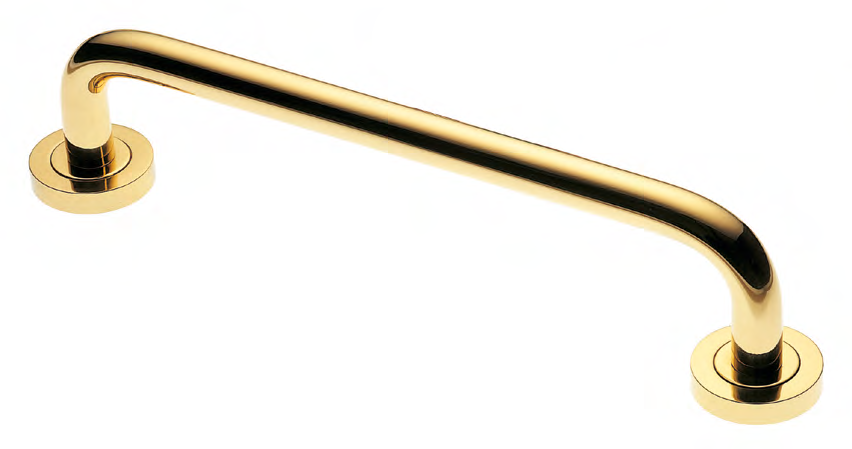 Pull handle ART.IR 23 230MM OTL, colour - polished brass image buy World