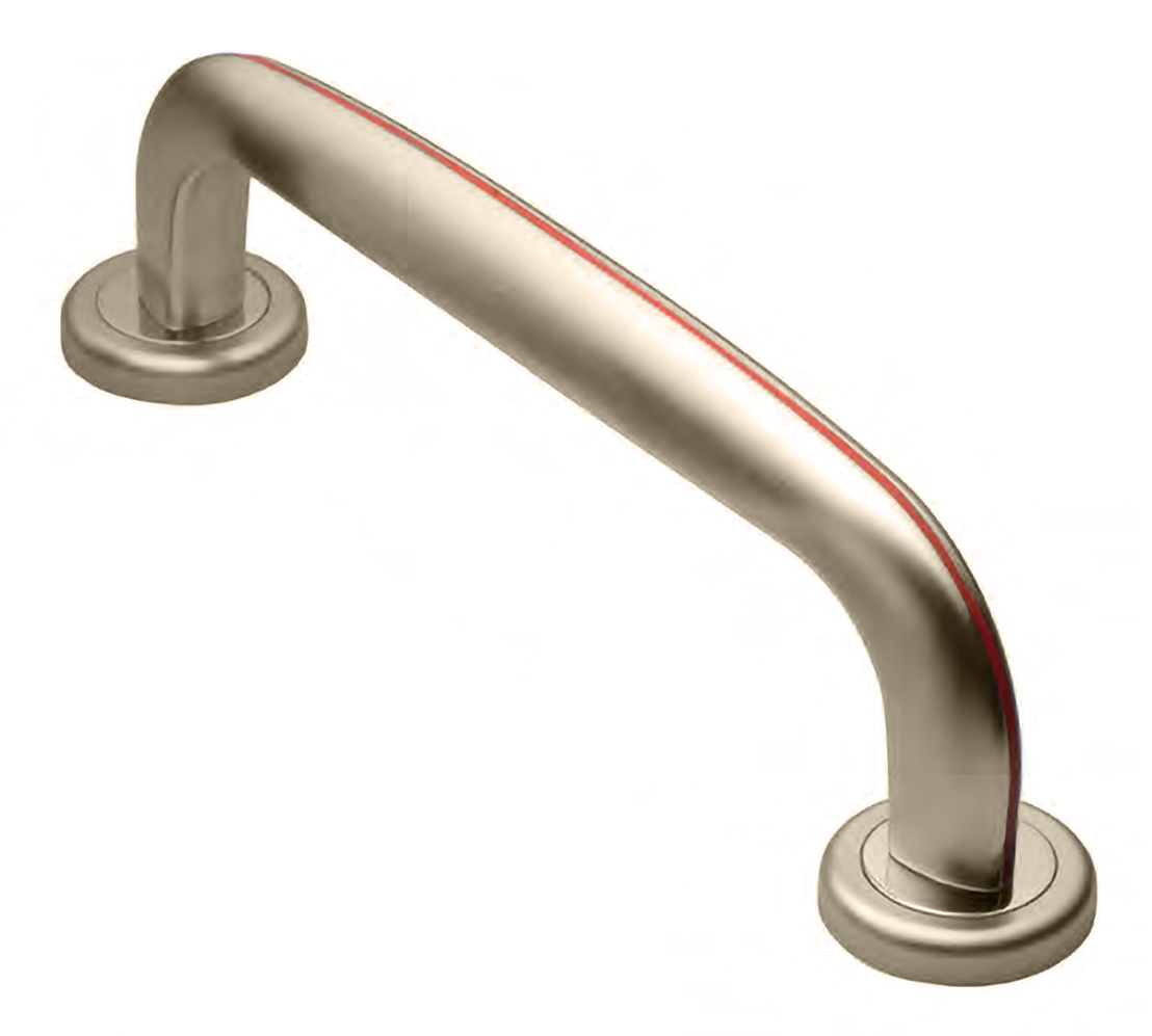 Pull handle SUNRISE PH NIS/ROSSO, colour - satin nickel/red image buy World