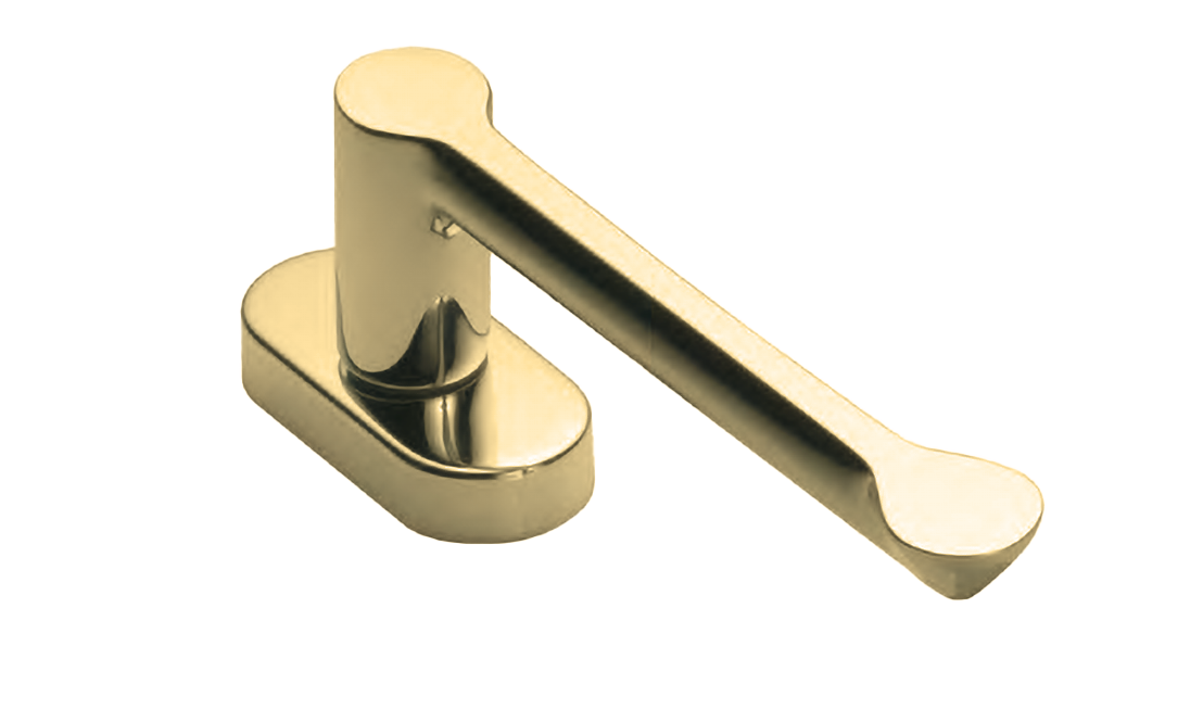 RAIN W1 OTL, window handle, colour - polished brass image buy World