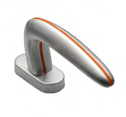 SUNRISE W1 CSA/RAME, window handle, colour - satin chrome/copper image buy World
