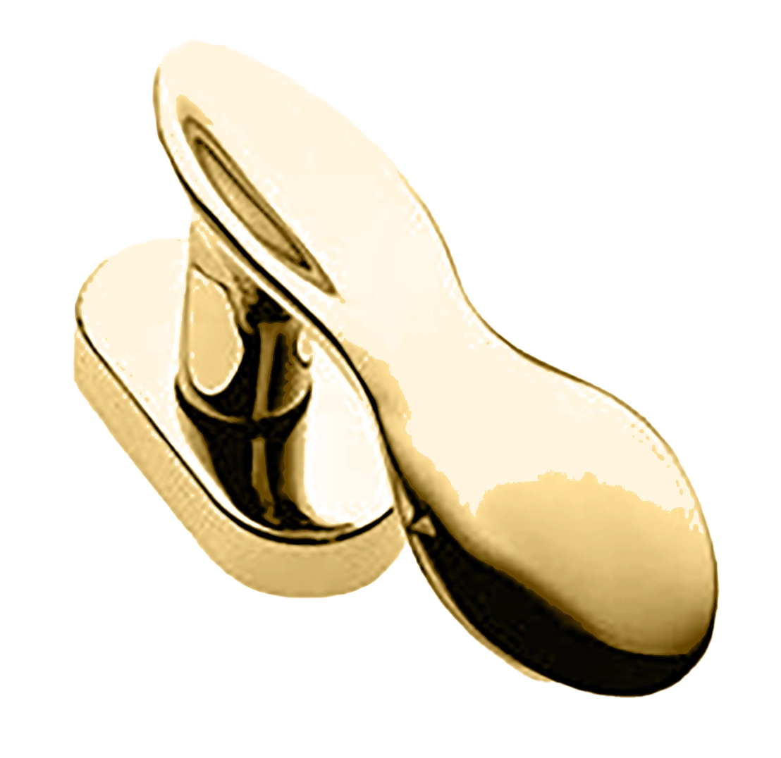 LUNCH W1 OTL, window handle, colour - polished brass image buy World