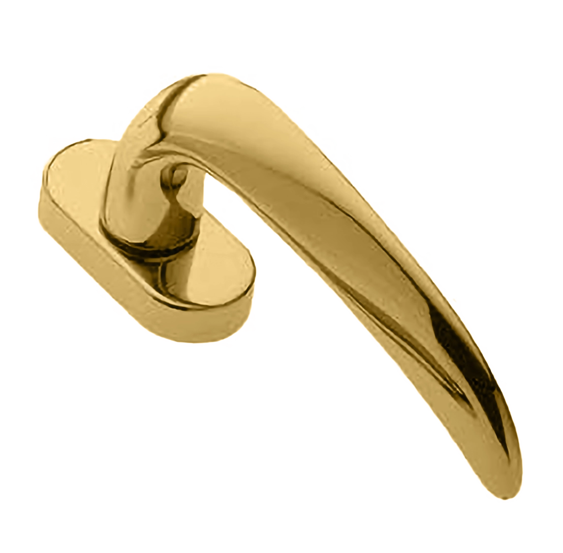 GOLF W1 OTL, window handle, colour - polished brass image buy World