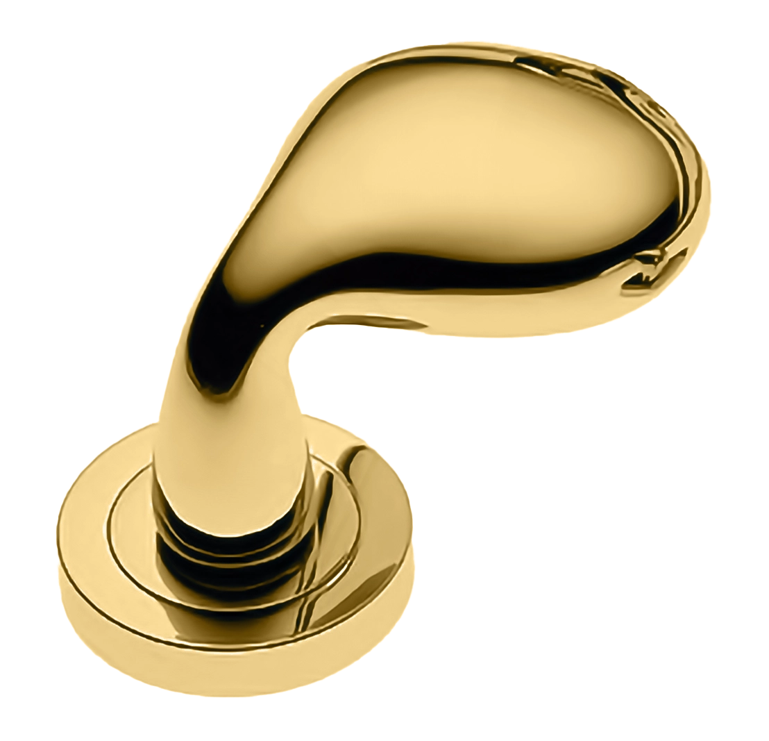 SIENA-2 R2 OTL, door handle,  colour - polished brass image buy World