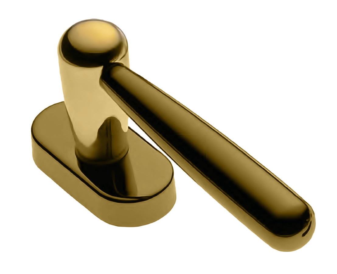 PINOKKIO W1 OTL, window handle, colour - polished brass image buy World