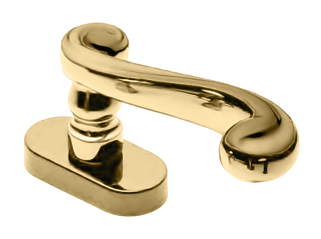 PLAZA W1 OTL, window handle, colour - polished brass image buy World