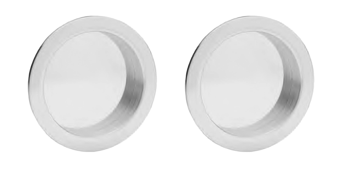 Sliding door rose ART.54 CRO with ring turn, colour - chrome image buy World