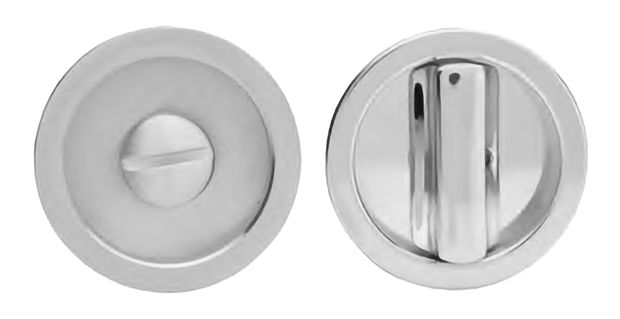 Sliding door rose ART.55 CRO with wc turn and release, colour - chrome image buy World