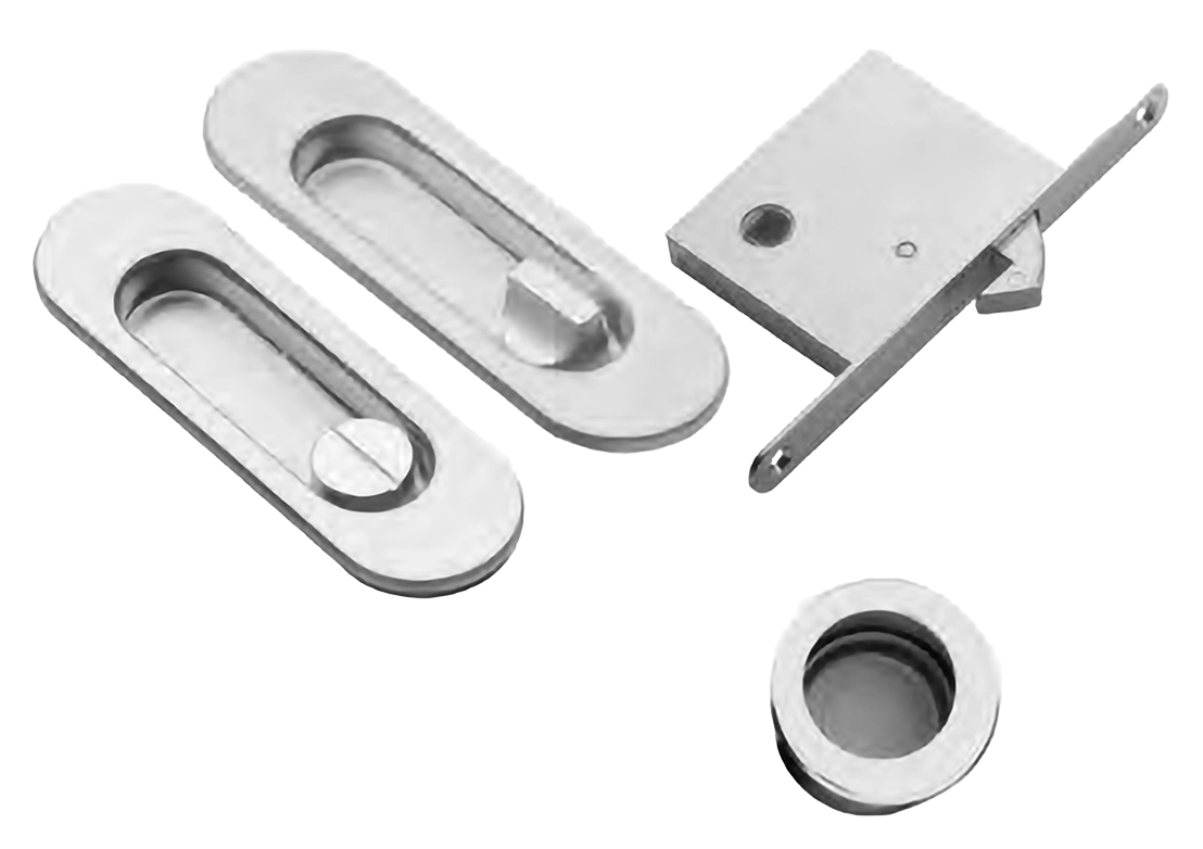 Sliding door rose ART.59 CRO with wc turn and release, colour - chrome image buy World