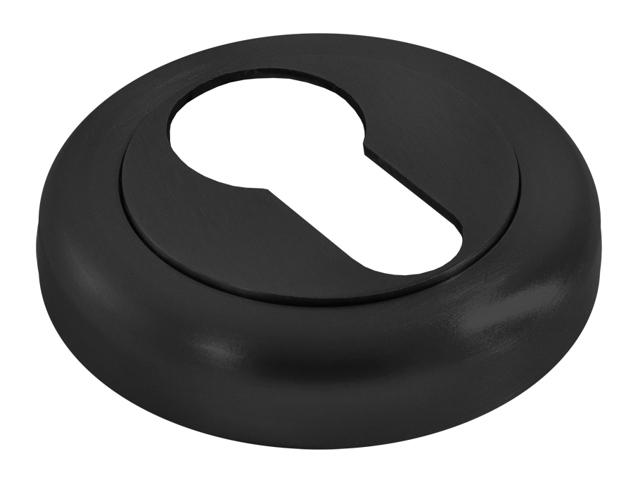 LUX-KH-R4 NERO, escutcheon, colour - black image furniture World