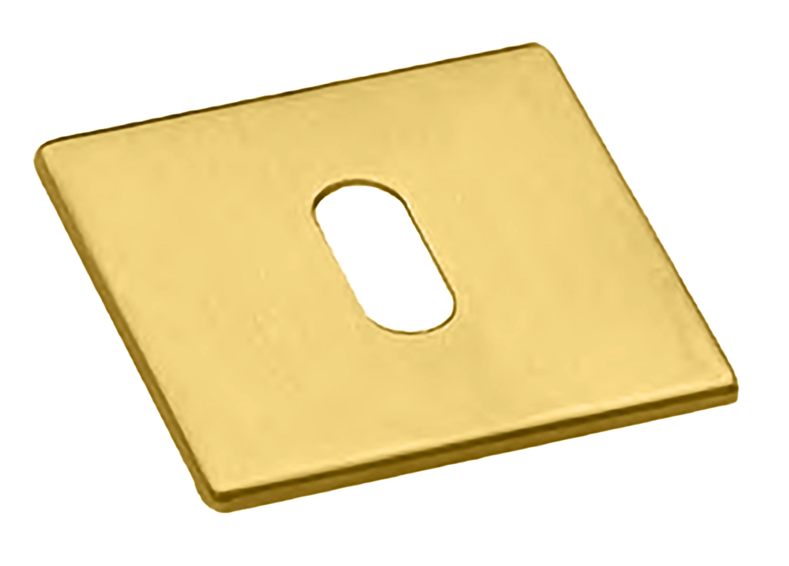 LUX-FK-S5 OTL, escutcheon for pinocchio key, colour - polished brass image buy World