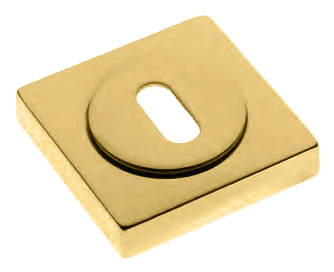 LUX-FK-S2 OTL, escutcheon for pinocchio key, colour - polished brass image buy World