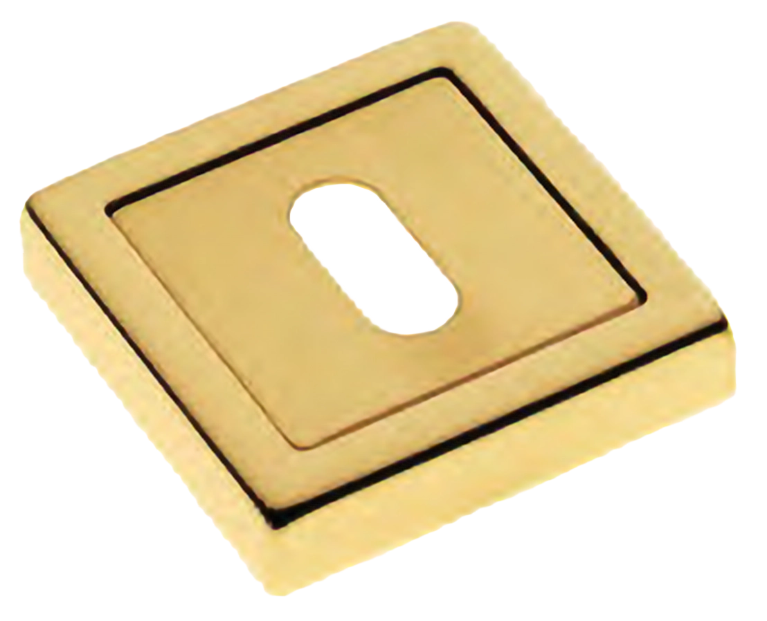 LUX-FK-S3 OTL, escutcheon for pinocchio key, colour - polished brass image buy World
