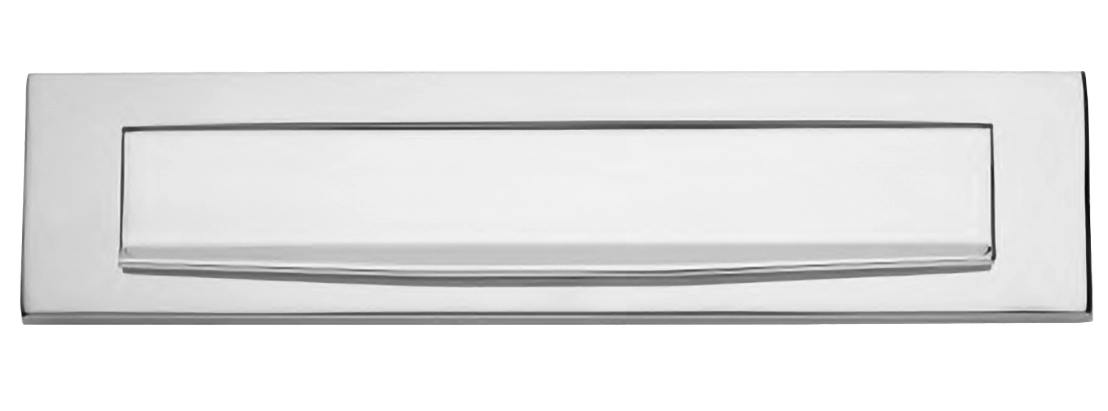 Rectangular letter plate ART.915 CRO, colour - chrome image buy World