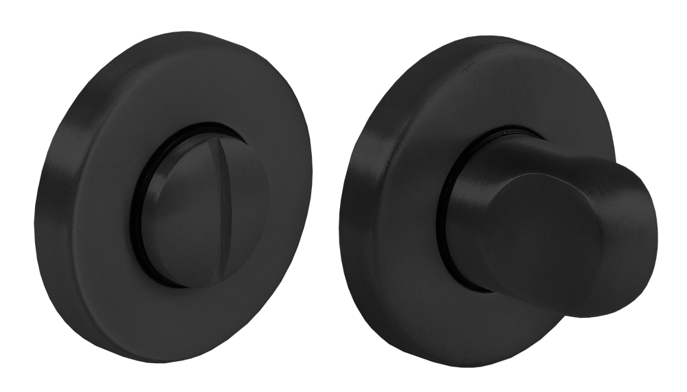 LUX-WC-R3-E NERO, WC knob, colour - black image buy in World