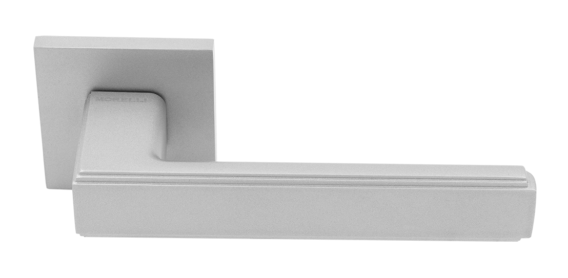 Door Handle MH-64-S6 ASC STEPS on a Square Rosette 6 mm, Color anodized matt chrome image buy World