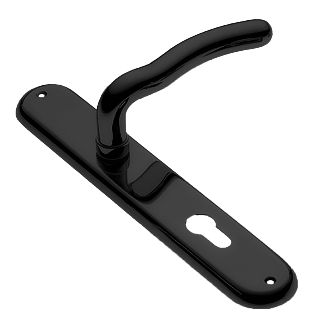 SNAKE PL NERO, rosette handle, color - black image buy in World