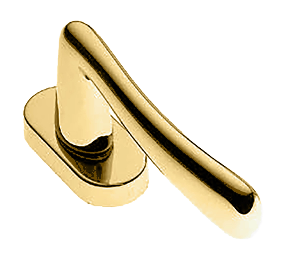 COCKATOO W1 OTL, window handle, colour - polished brass image buy in World