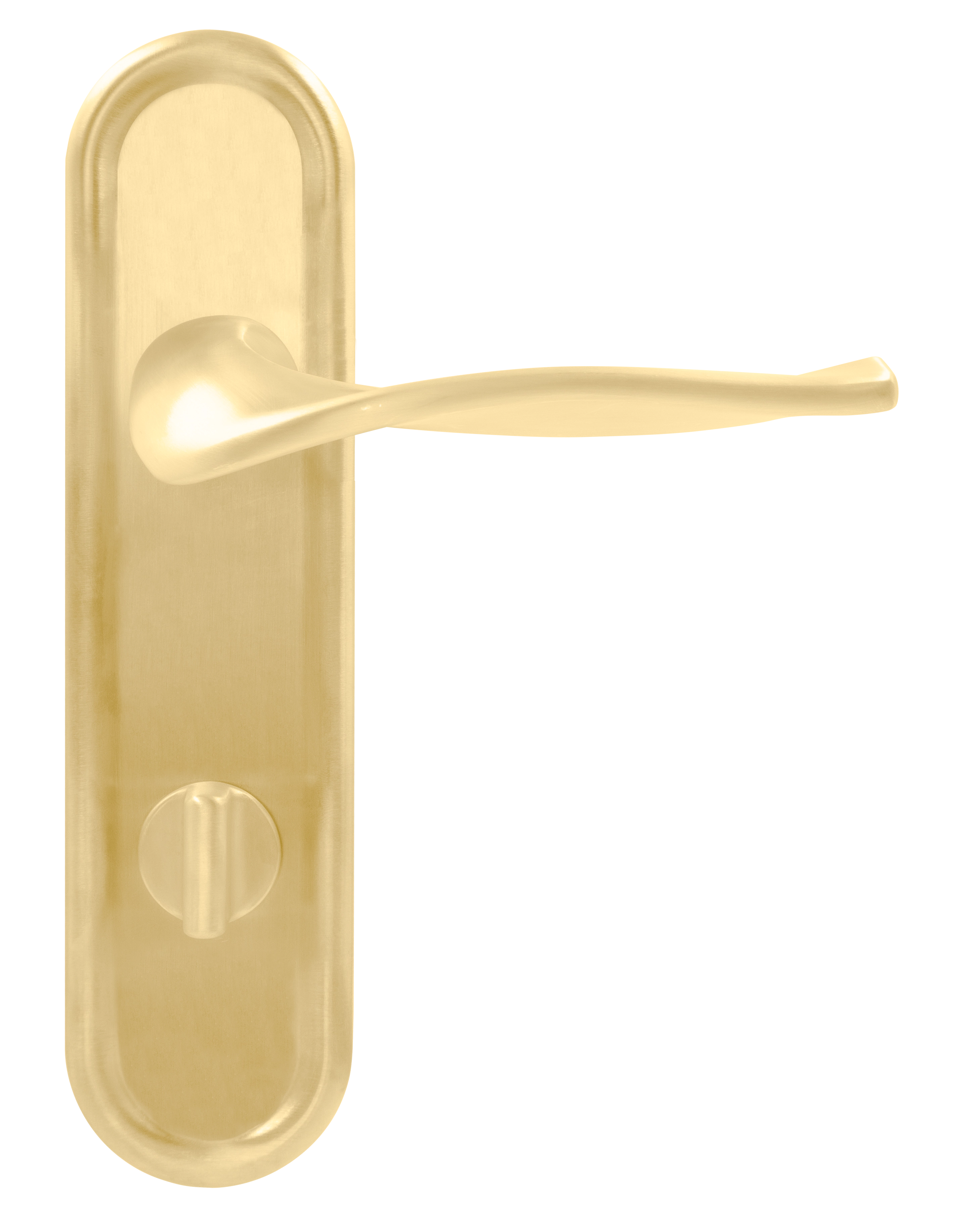 Door Handle, SKYSCRAPER PLR on backplate, Color Autumn Honey image buy in World