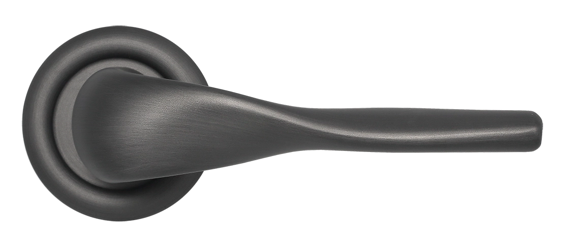 Door Handle, LVB R7 on round rose, Color Summer Storm image buy in World