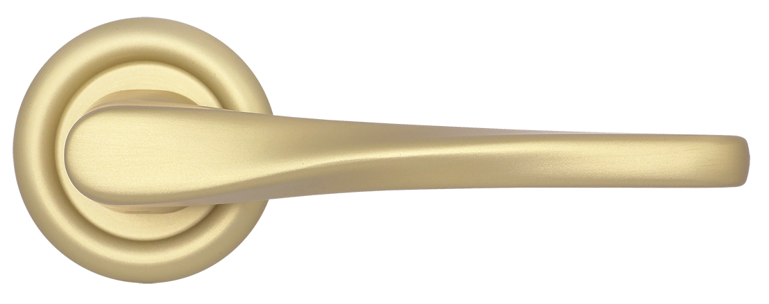 Door Handle, THE OLYMPICS R7 on round rose, Color Autumn Honey image buy in World