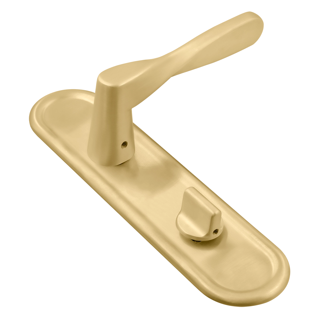 Door Handle, THE OLYMPICS PLR on backplate, Color Autumn Honey image buy World