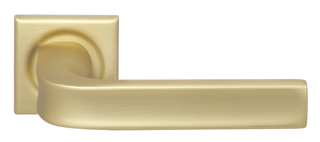 Door Handle, THE BUS STATION S7 on square rose, Color Autumn Honey image buy World