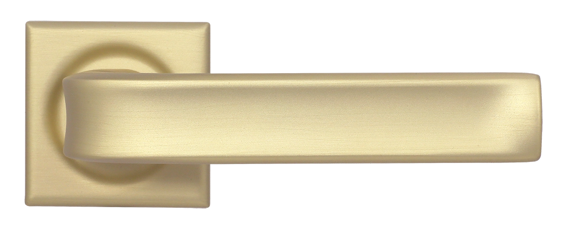 Door Handle, THE BUS STATION S7 on square rose, Color Autumn Honey image buy in World