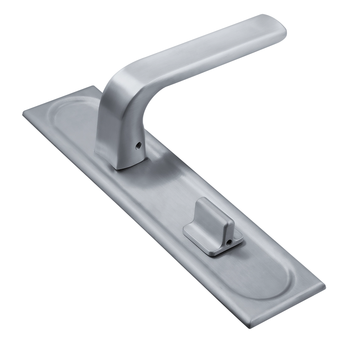 Door Handle, THE BUS STATION PLS on backplate, Color Spring Mist image buy World