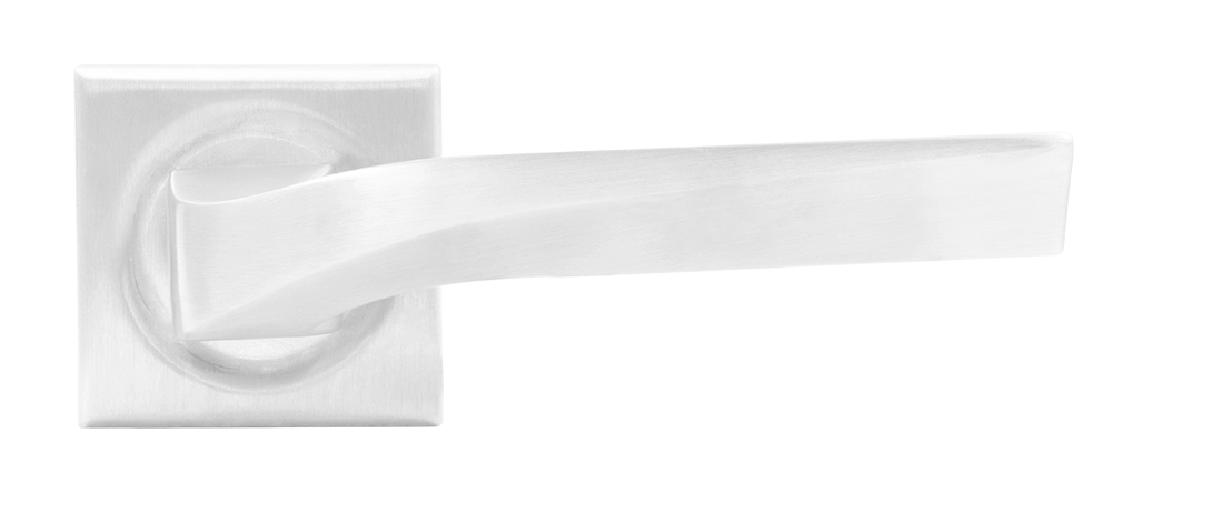 Door Handle, WD CONCERT HALL S7 on square rose, Color Winter Frost image buy in World