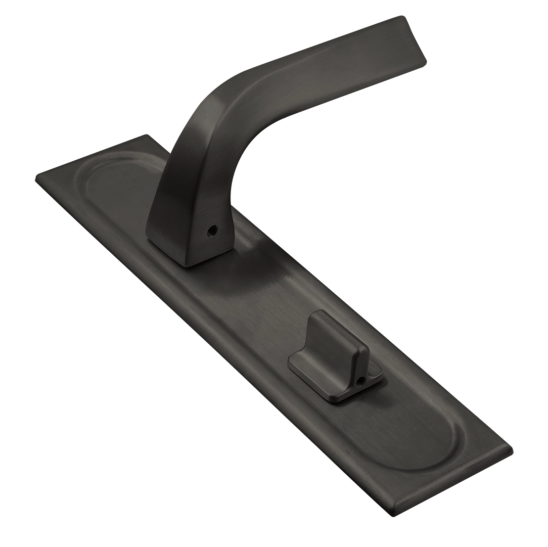 Door Handle, WD CONCERT HALL PLS on backplate, Color Summer Storm image buy World