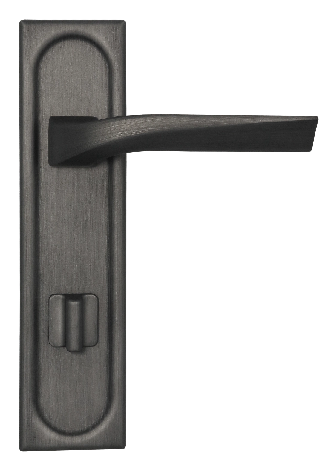 Door Handle, WD CONCERT HALL PLS on backplate, Color Summer Storm image buy in World