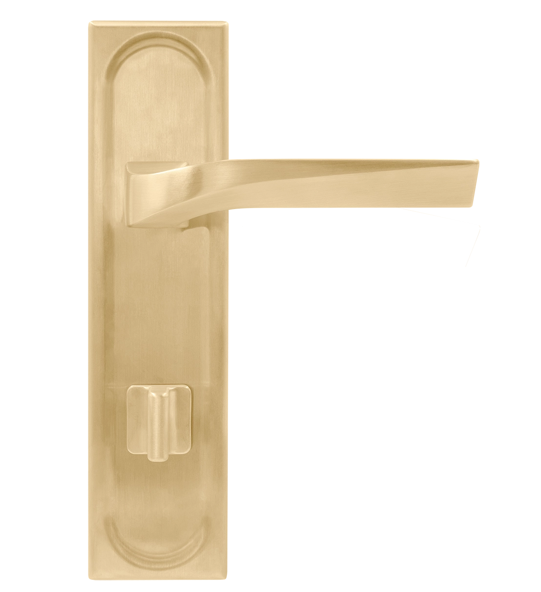 Door Handle, WD CONCERT HALL PLS on backplate, Color Autumn Honey image buy in World