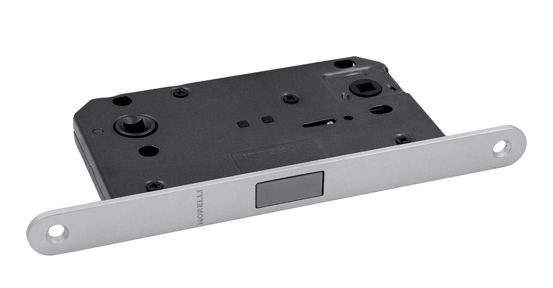 IM WC SM SC interior door latch with strike plate