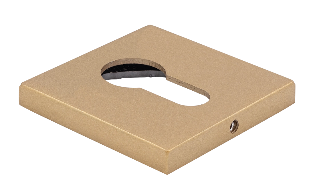 MH-KH-S6 FTG lock plate for euro cylinder, color italian matte gold image buy World