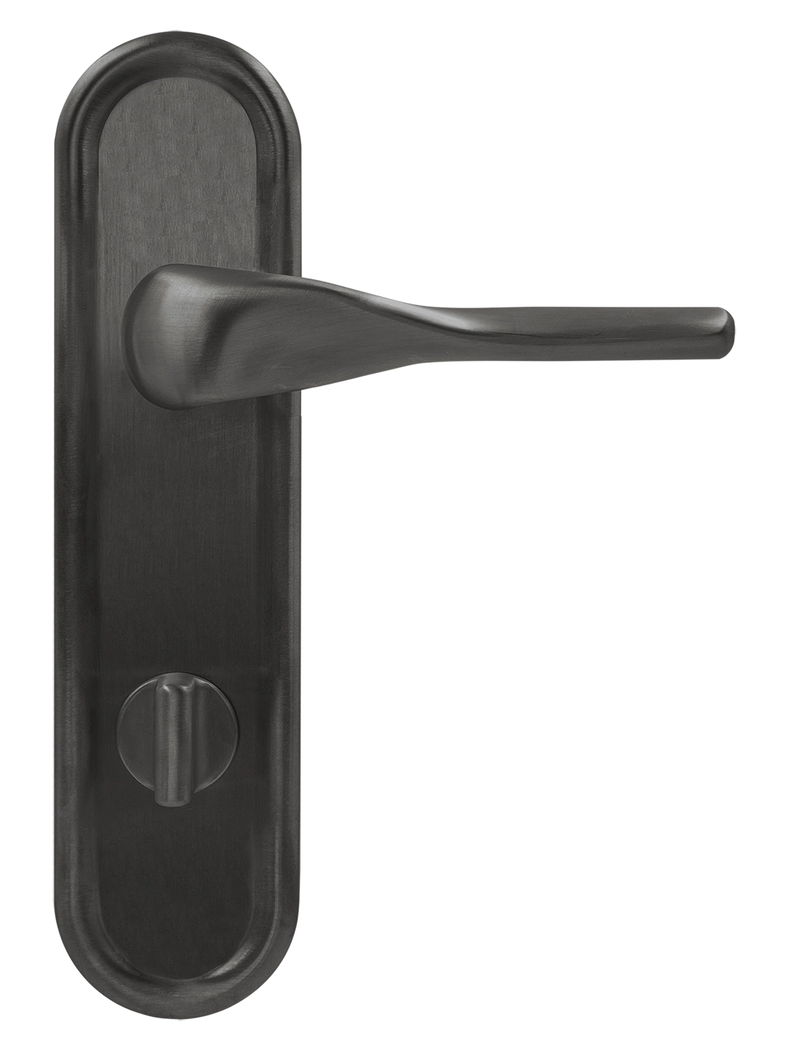 Door Handle, LVB PLR WC SST on backplate with knob, color Summer Storm image buy in World