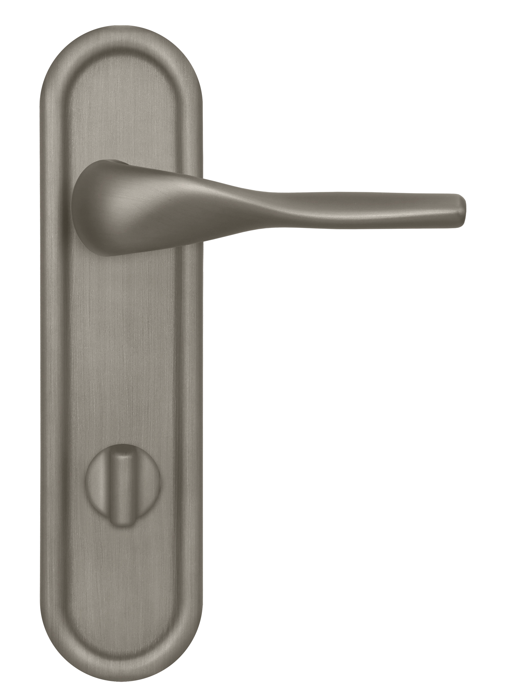 Door Handle, LVB PLR WC SMI on backplate with knob, color Spring Mist image buy in World