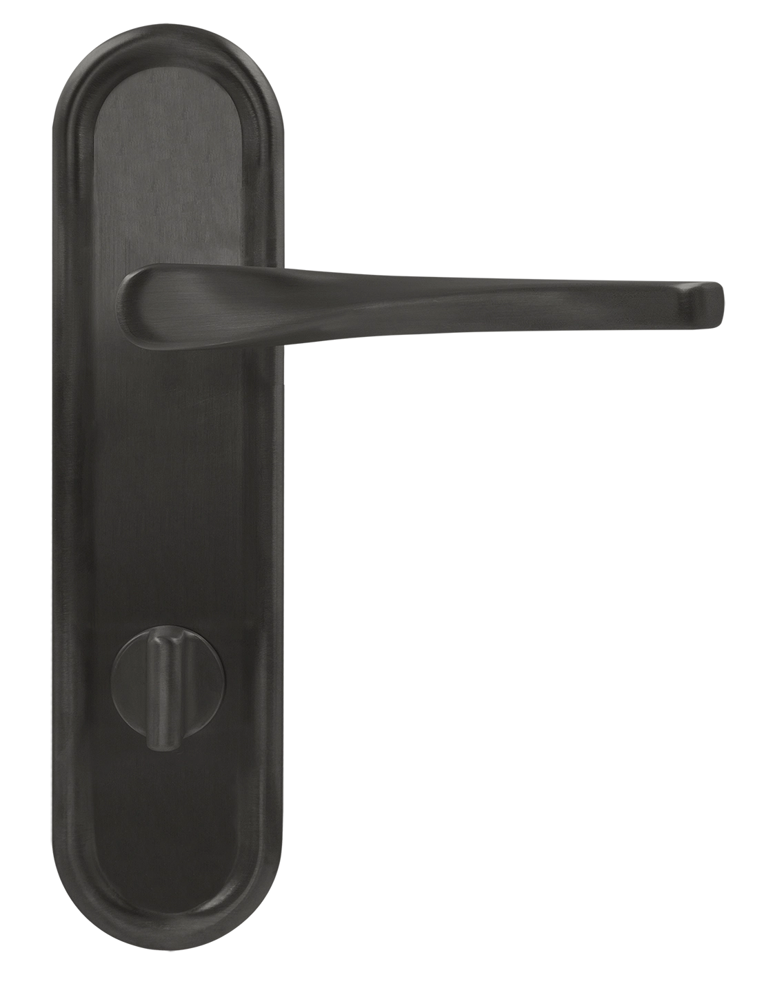 Door Handle, THE OLYMPICS PLR WC SST on backplate with knob, color Summer Storm image buy in World
