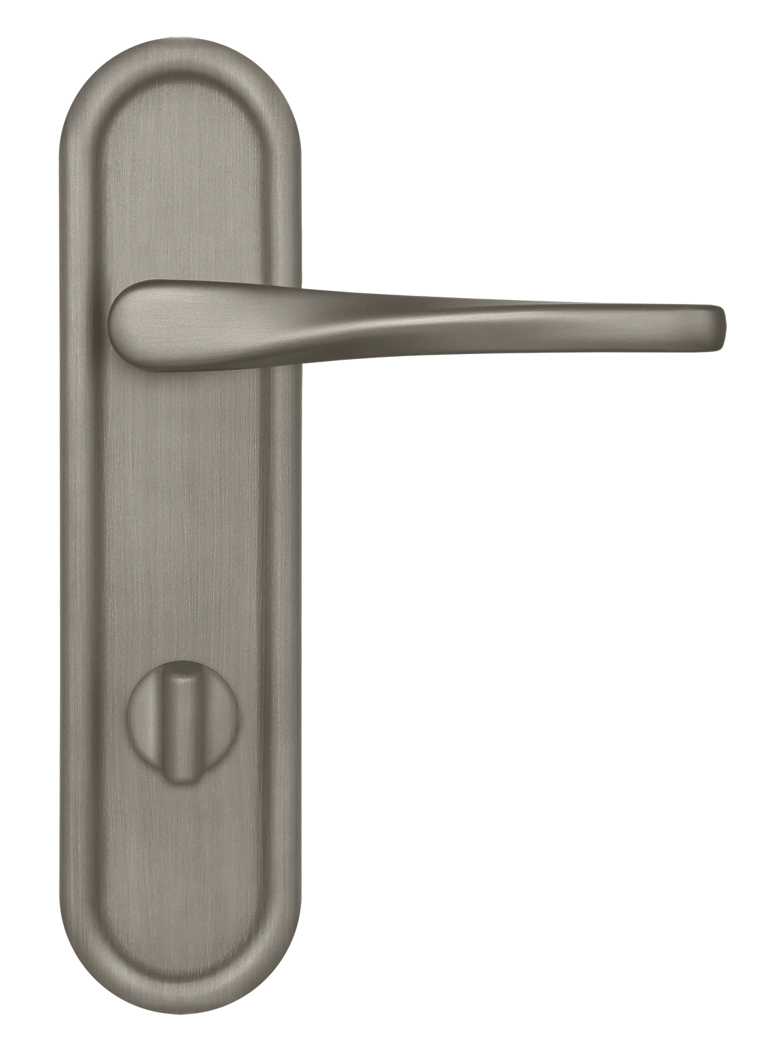 Door Handle, THE OLYMPICS PLR WC SMI on backplate with knob, color Spring Mist image buy in World