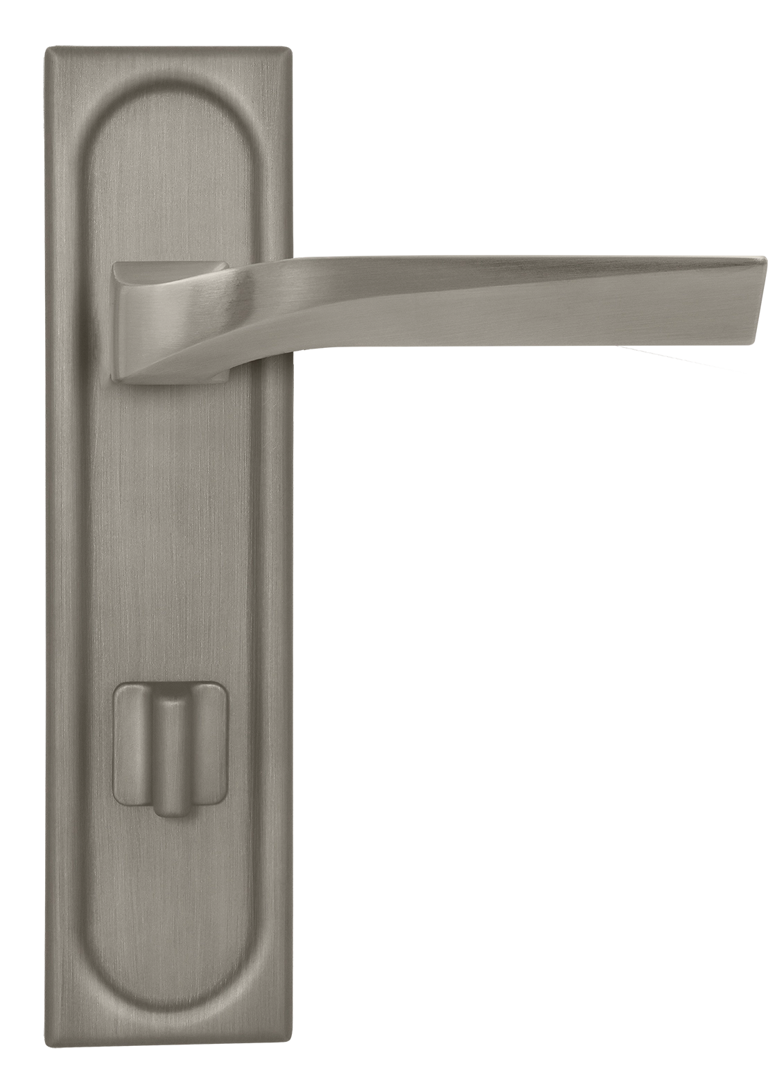 Door Handle, WD CONCERT HALL PLS WC SMI on backplate with knob, Color Spring Mist image buy in World